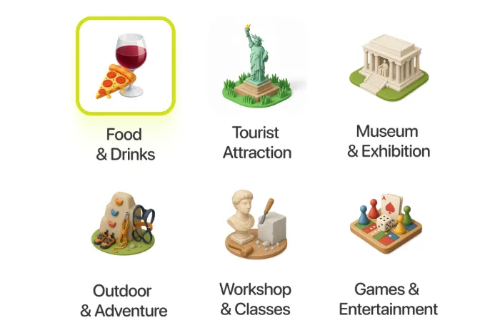 Pick an experience